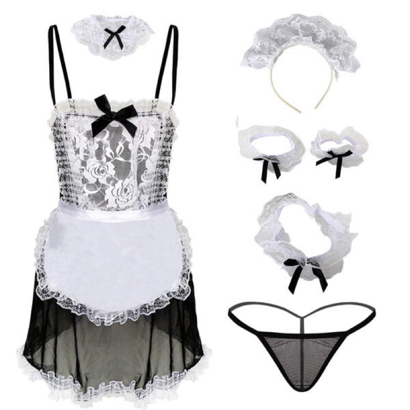 Cosplay cô hầu gái Nhật Bản sexy đồ ngủ quyến rũ CICI BONITA CP01