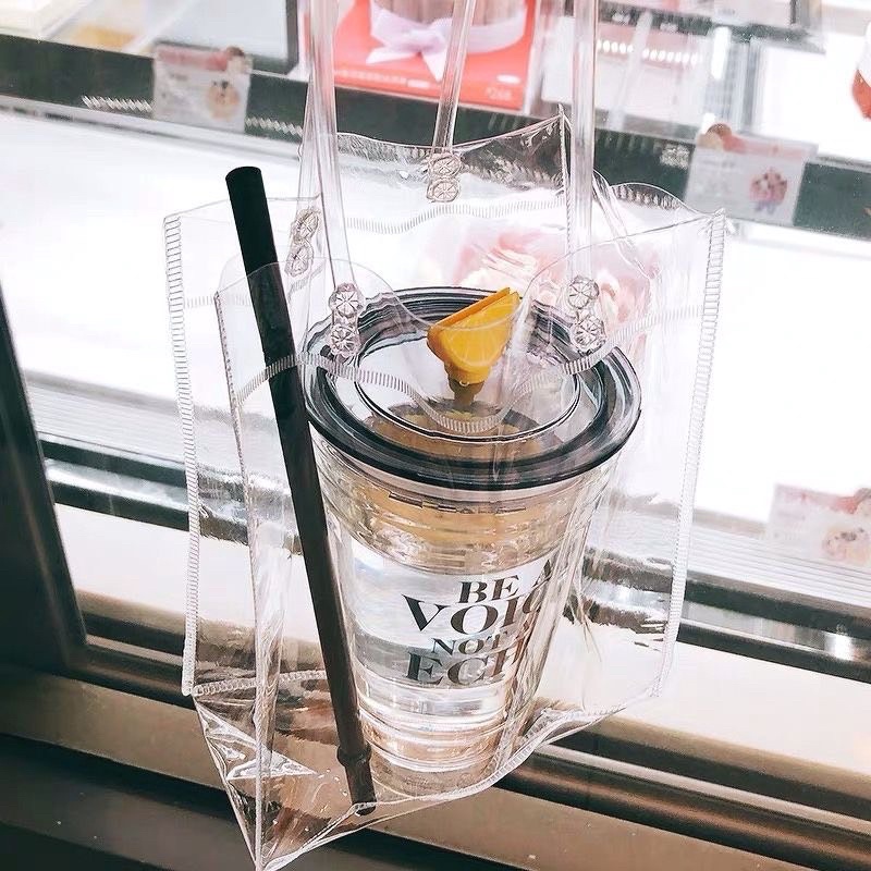 BÌNH NƯỚC NHỰA MOSHI CHUẨN HÀNG NHẬP THÁI LAN KÈM TÚI QUAI XÁCH CUTE