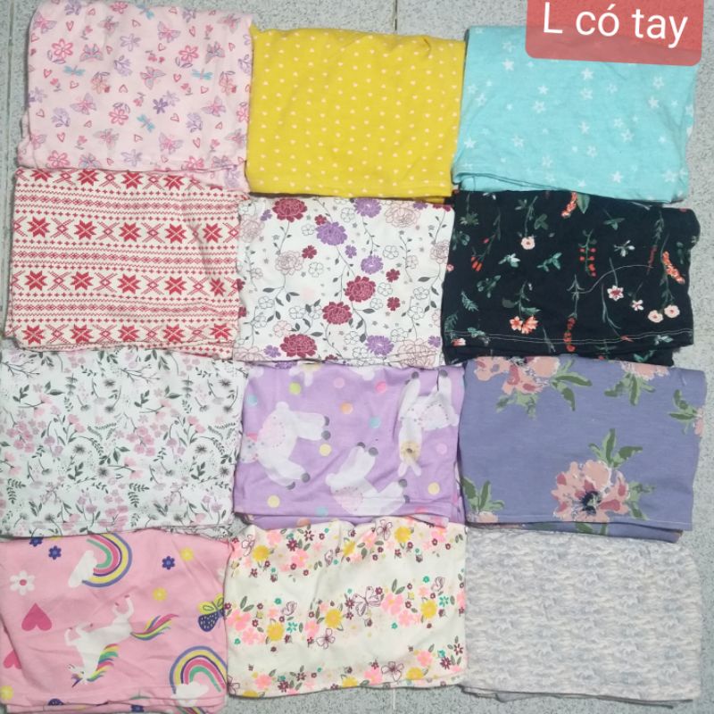 Sỉ, lẻ váy cotton 2 chiều ngắn tay cho bé gái