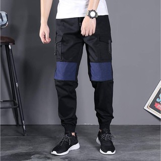 Quần Jogger Miếng Vá Phong Cách Hàn Quốc