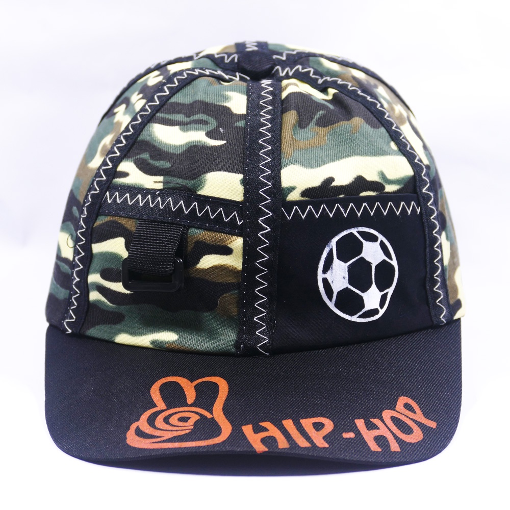 [ Hình thật ]Nón hiphop nhí cho trẻ em- Chất liệu vải Cotton cao cấp tạo cảm giác êm ái cho bé