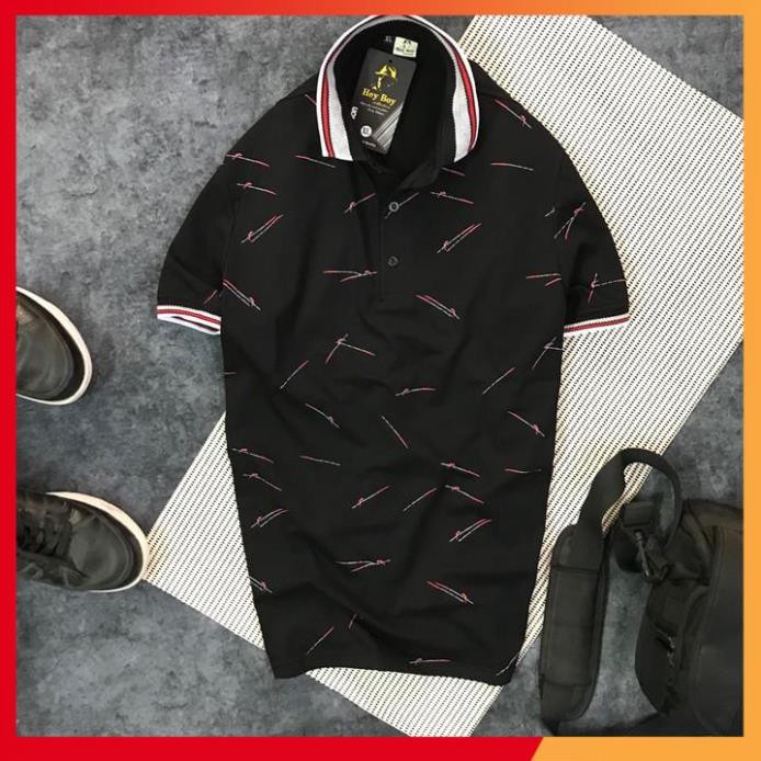 Áo Thun Nam ⚡FREESHIP – HÀNG CHẤT⚡ Cổ Bẻ Tay Ngắn In họa Tiết, Chất Liệu Thun Cá Sấu Cao Cấp - Start Man | BigBuy360 - bigbuy360.vn