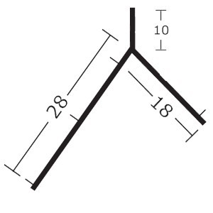 NẸP TRÁT GÓC SẮC NÉT A2 - 10 |Nẹp nhựa trát tường HYM |Corner Bead - Upvc