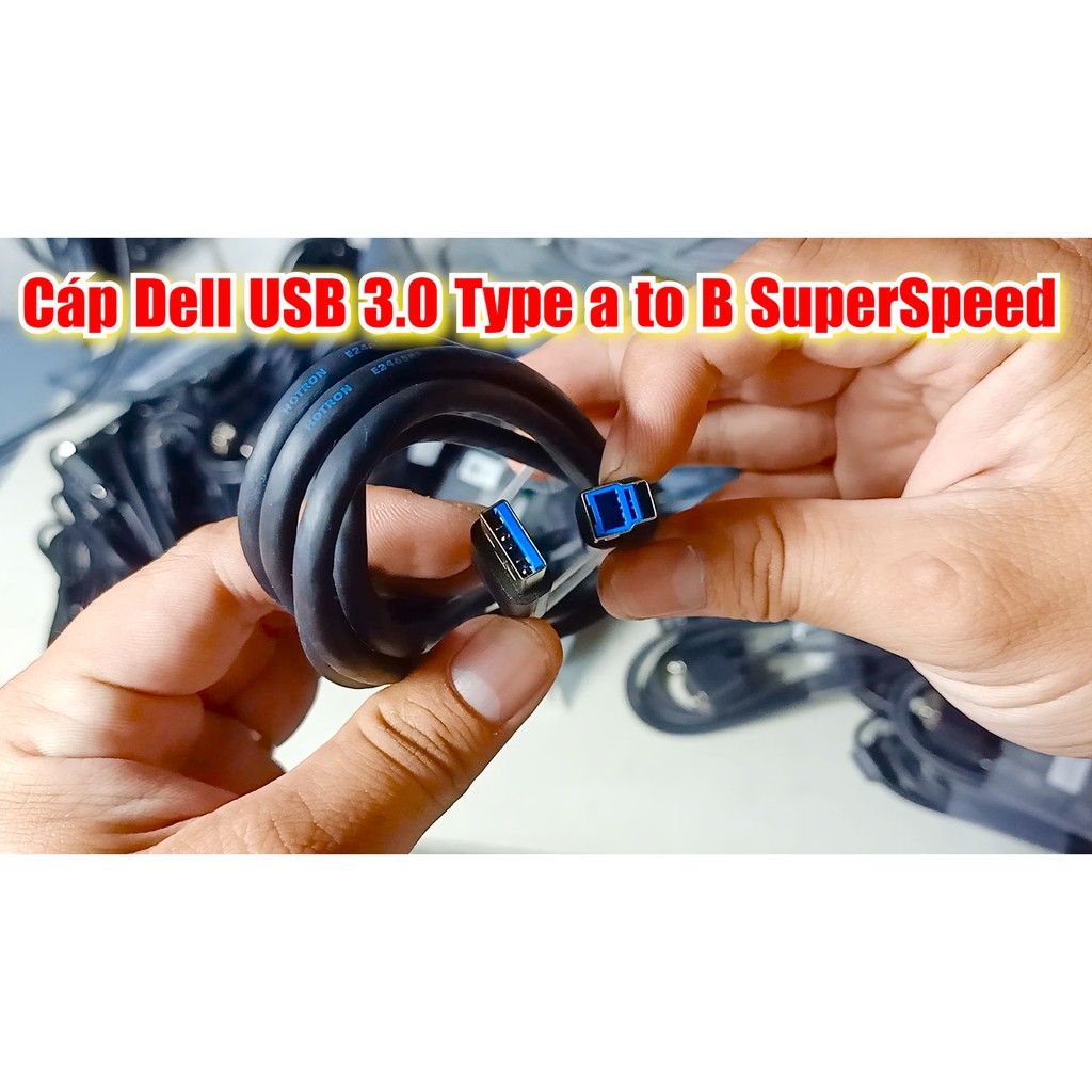 Cáp Dell USB 3.0 Type a to B SuperSpeed