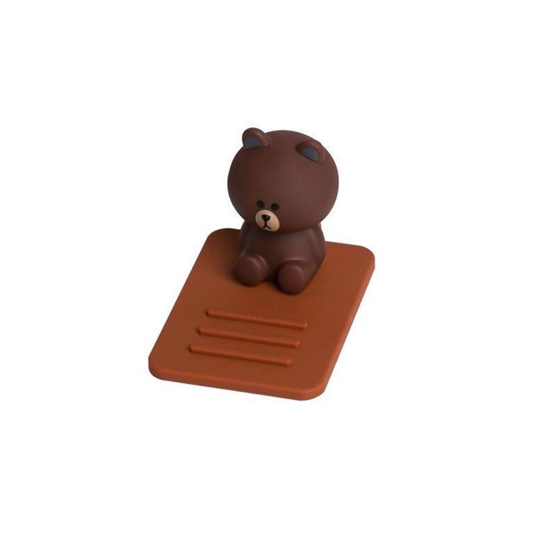 Kệ để điện thoại trên bàn taplo xe hơi xoay 360 độ hình gấu brown thỏ cony ... | BigBuy360 - bigbuy360.vn