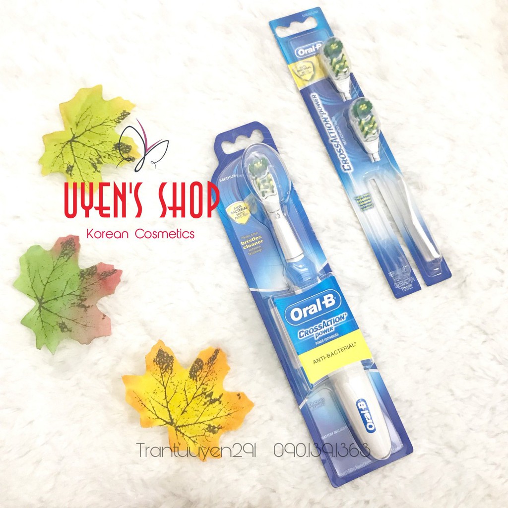 Bàn chải điện Oral-B Cross Action Power_Anti-Bacterial