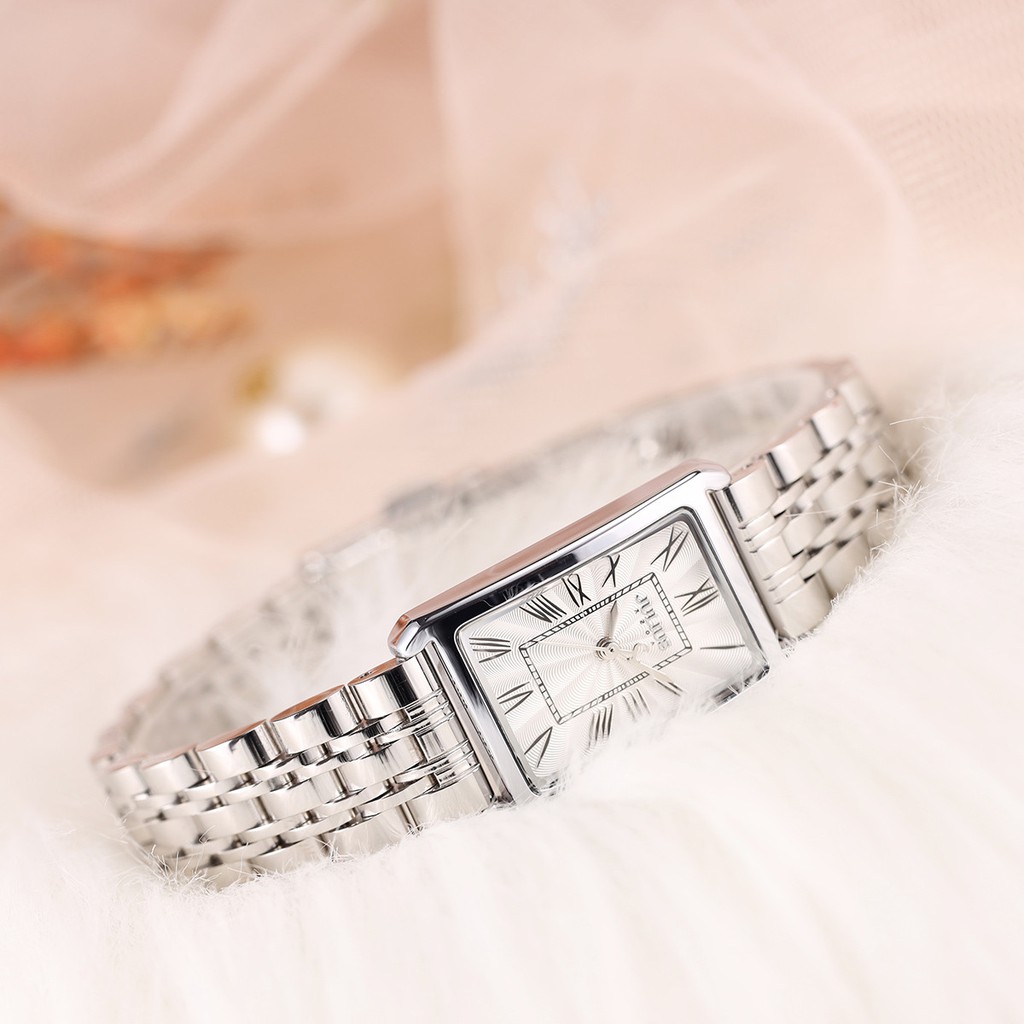 Đồng hồ nữ Julius JA-1252 dây thép | BigBuy360 - bigbuy360.vn