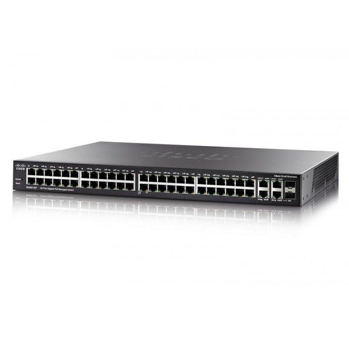 Cisco SG350-52-K9-EU 52-port Gigabit Managed SFP Switch 48 SFP, 2 Gigabit đồng / SFP combo