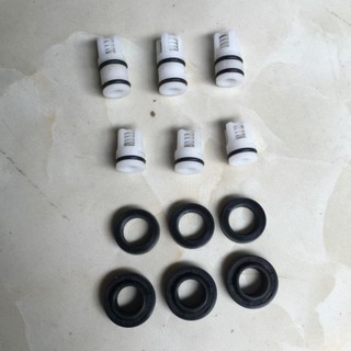 BỘ PHỚT, VAN MỘT CHIỀU MÁY BƠM RỬA XE MINI CAO ÁP DÙNG PHỚT 12-20, 12 CHIẾC