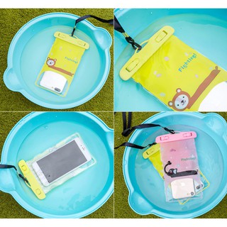 Waterproof Bag Cartoon Mobile Phone for 4.7" 5.5" 6" Android iPhone