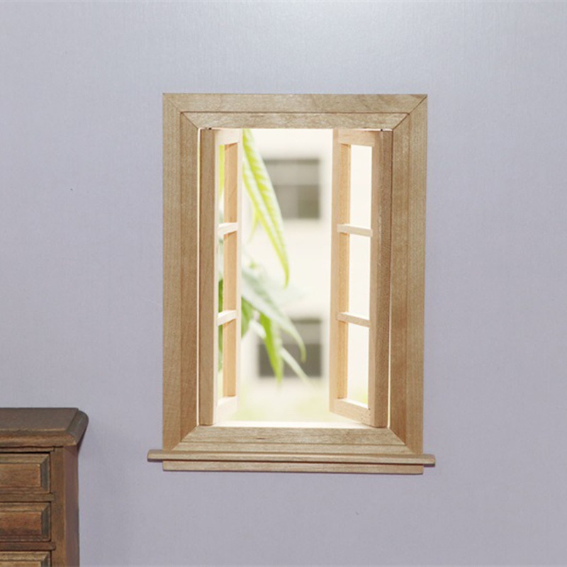Khung Cửa Sổ Mini Độc Đáo Trang Trí Nhà Búp Bê