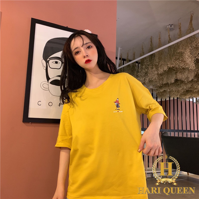 [FREESHIP ĐƠN TỪ 50K] Áo phông cô gái mũ đỏ Good Night HARI0320