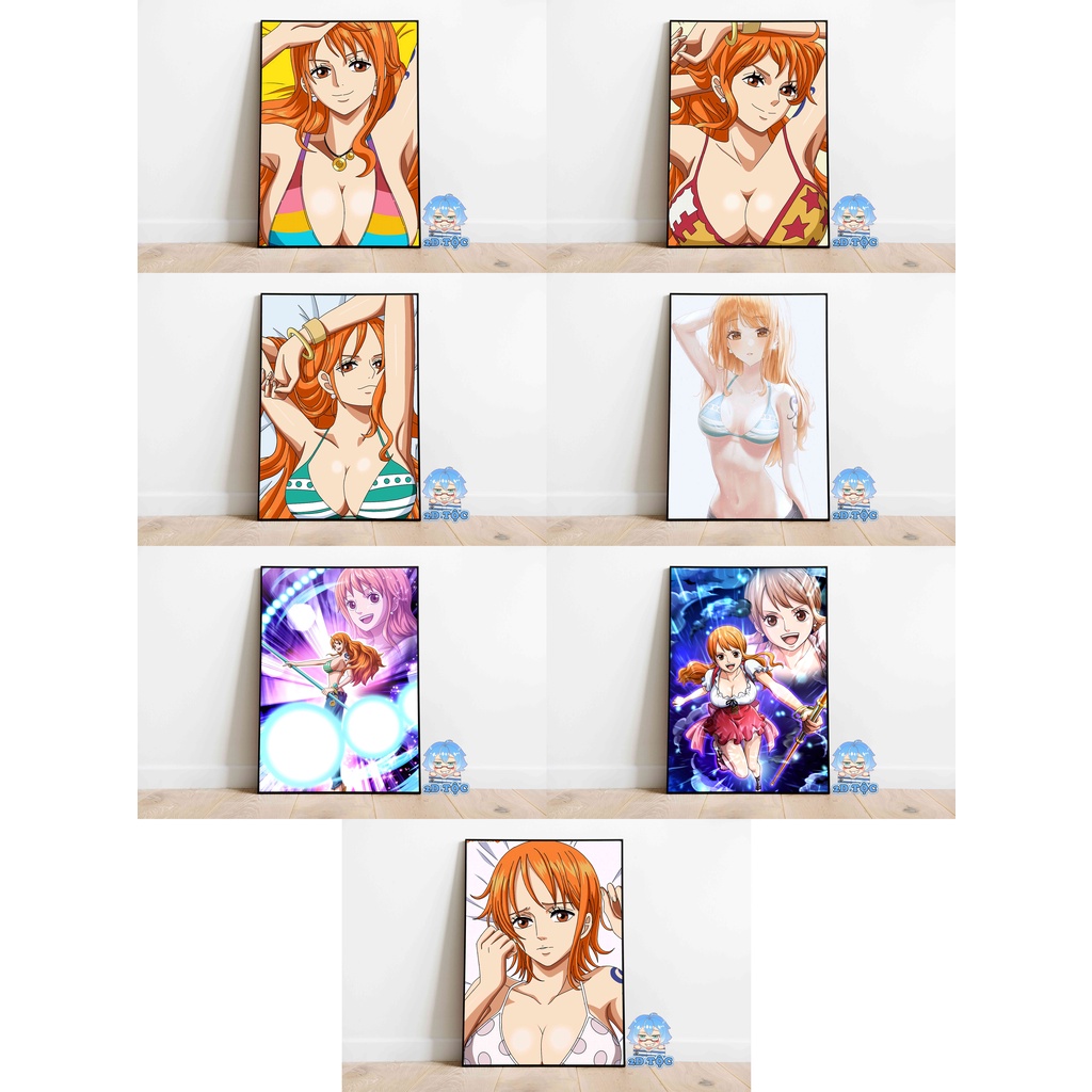 Ảnh Poster A3 Dán Tường Cao Cấp Nami (7) Anime Manga One Piece By 2D Tộc Shop