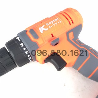 Máy khoan pin Kapusi 2 pin 2 tốc độ 36F KHÔNG PIN