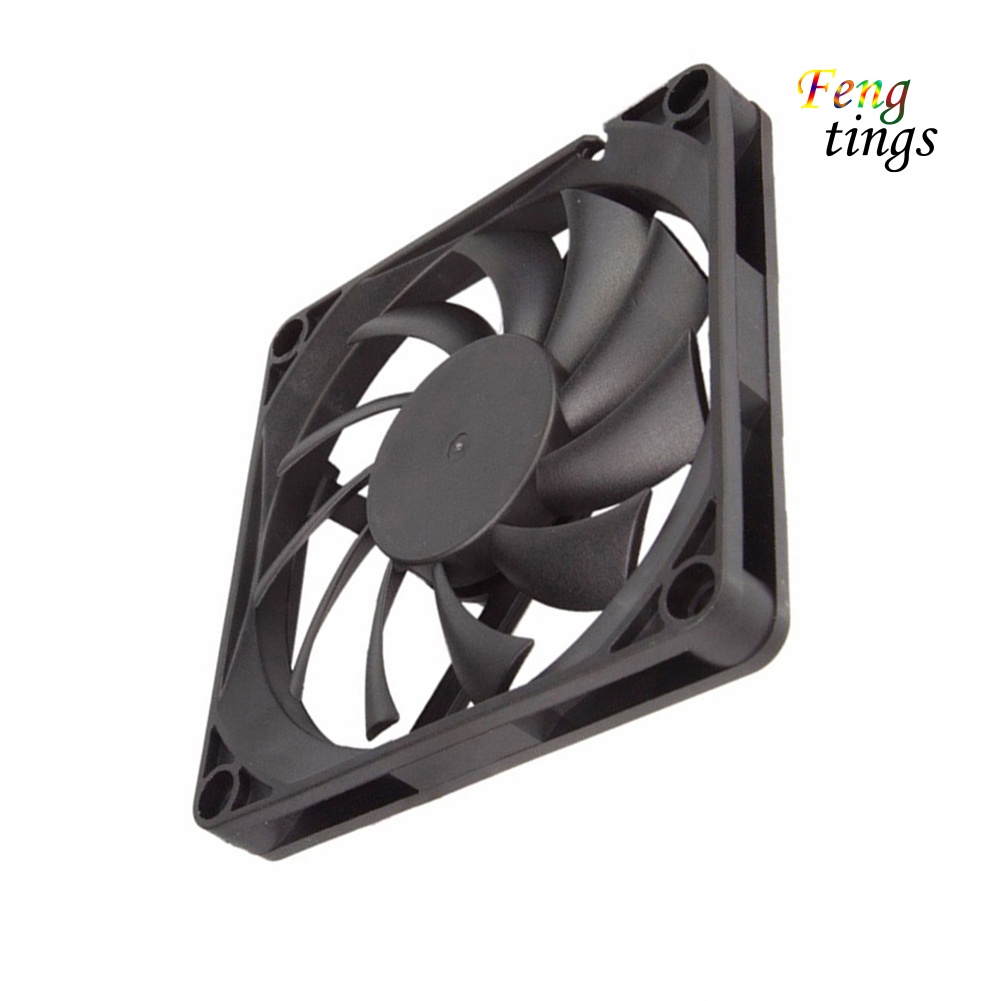 Quạt tản nhiệt làm mát CPU máy tính 3000RPM 80mm DC 5V 2 chấu không gây tiếng ồn tiện lợi