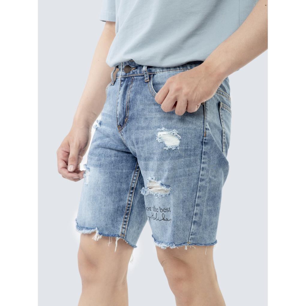 Quần Short Jean Nam Cao Cấp 4MEN QS196