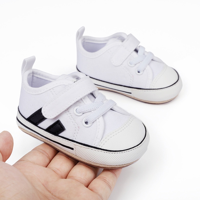 Giày tập đi 2 sọc thể thao cực đẹp đế cao su chống trơn trượt cho bé trai bé gái