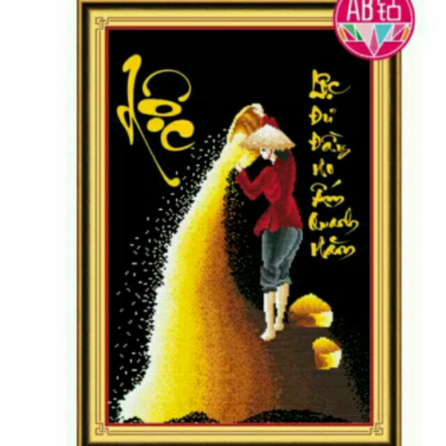 Tranh đá lộc 77323