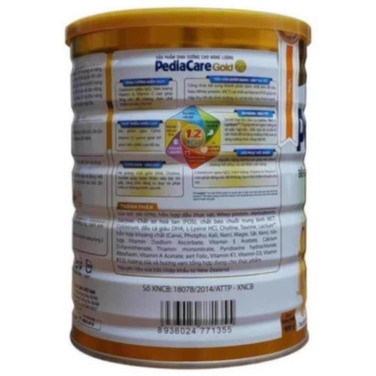 [LẺ GIÁ SỈ] Sữa Pediacare Gold 2 900g Viện Dinh Dưỡng Dành Cho Trẻ Biếng Ăn - Suy Dinh Dưỡng - Thấp Còi (pedia care)