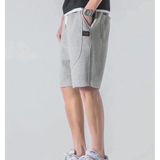 Quần Short Thể Thao Lưng Thun Co Giãn Ống Suông Rộng Thời Trang Mùa Hè Dành Cho Nam Size M-3xl