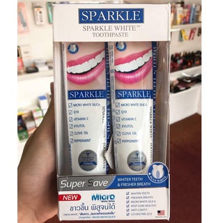 Kem Đánh Trắng Răng Sparkle 100gx2