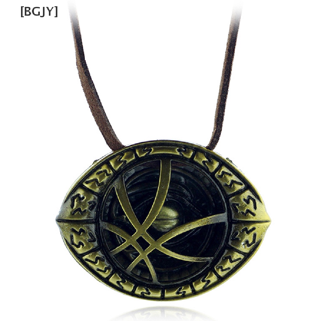 [BGJY] Dr Doctor Strange Necklace The Eye of Agamotto Amulet Cosplay Props Necklace Hot Sell