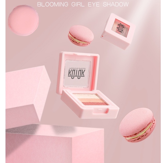 Phấn mắt kết hợp 3 tone màu KQTQK Blooming Girl | BigBuy360 - bigbuy360.vn