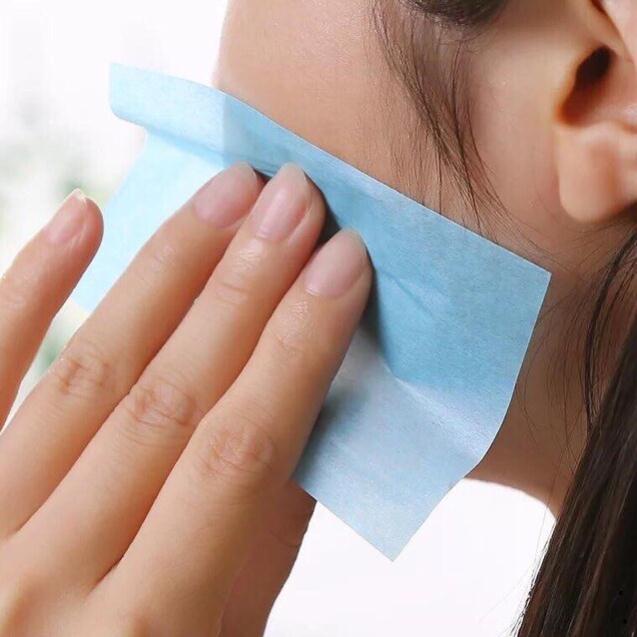 [ CHÍNH HÃNG ] Giấy thấm dầu gói 50 miếng hàng loại 1 nội địa Trung