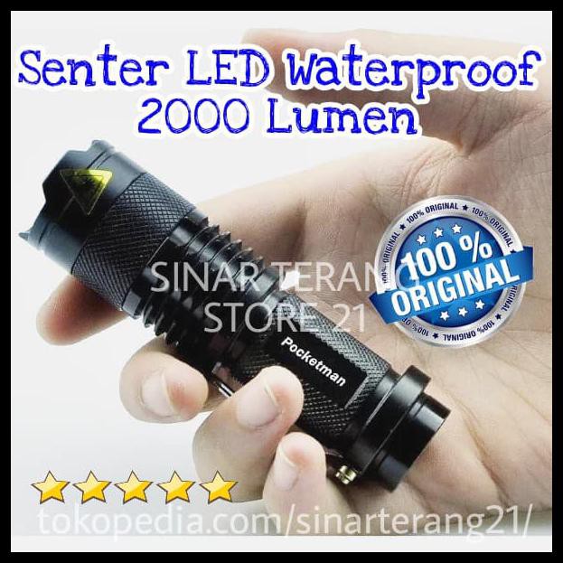 Đèn Pin Led Mini Cree 2000 Lumen Sp Lmp230 Không Thấm Nước