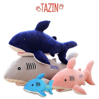 Gấu Bông Cá Mập - Thú Nhồi Bông Cá Mập Cao Cấp Tazin
