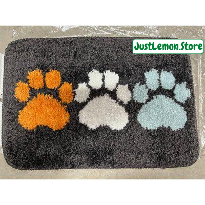 Thảm Len Siêu Thấm Hút Hình Con Mèo