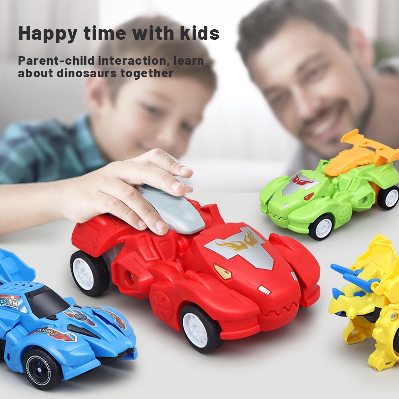 Mô hình xe hơi khủng long biến hình SEA SUN TOYS độc đáo cho bé