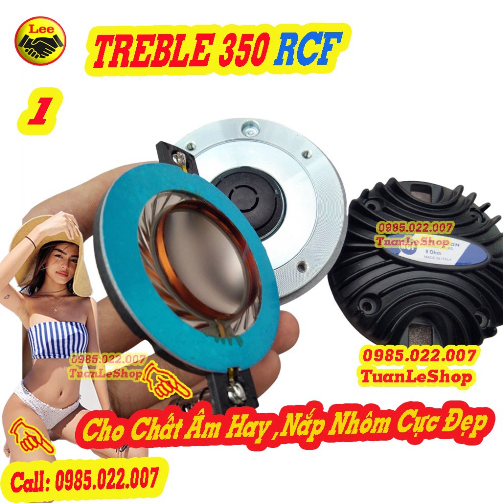 01 LOA TREBLE KÈN R C F 350 NẮP NHÔM + TẶNG TỤ 2,2MF – LOA TEP 350 NẮP NHOM