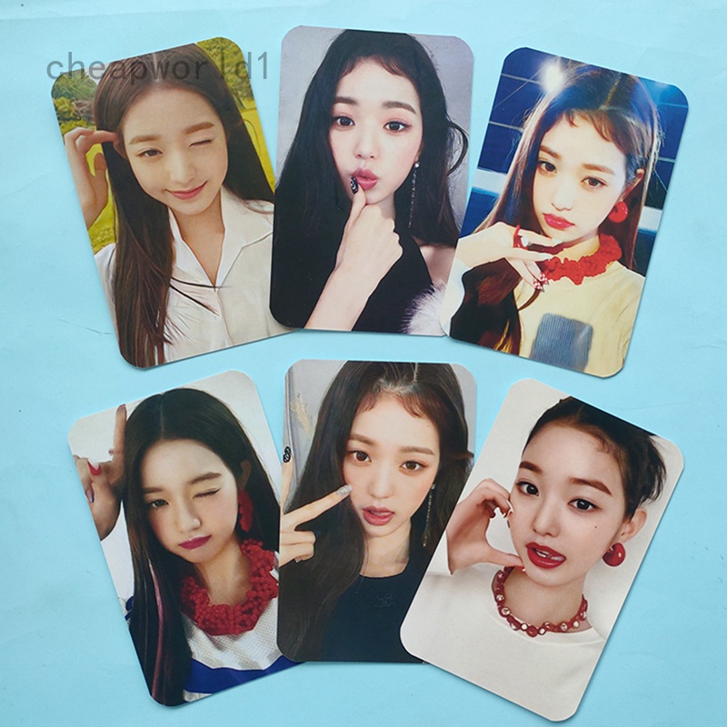 Bộ 6 Tấm Thẻ Hình Nhóm Nhạc IVE Album After LIKE Member