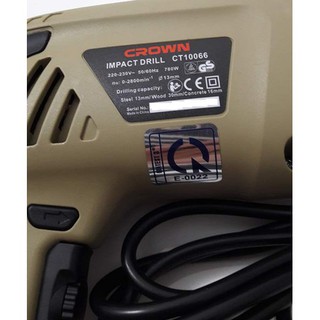 Máy khoan 780W CT10066 Crown