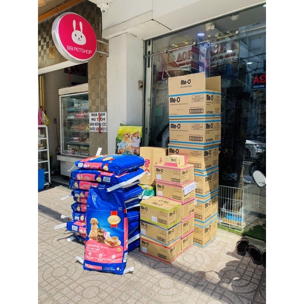 Thức Ăn Cho Mèo Con Me-O Hương Vị Cá Biển Thùng 6 gói