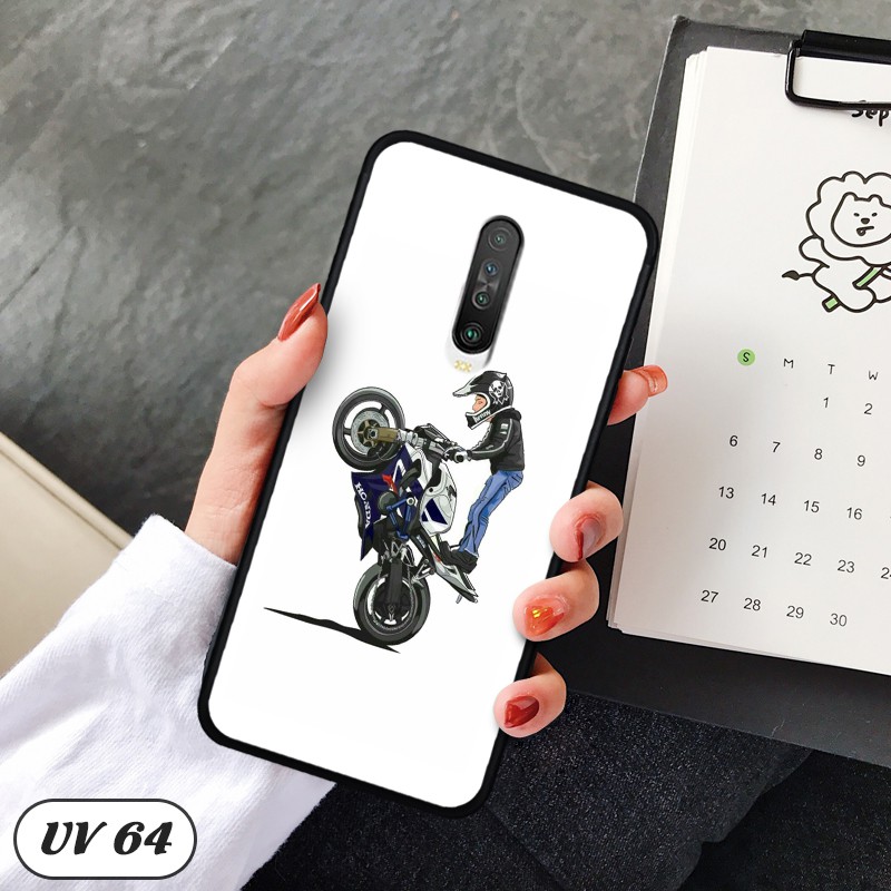 Ốp lưng Xiaomi Redmi K30 - lưng nhám viền dẻo