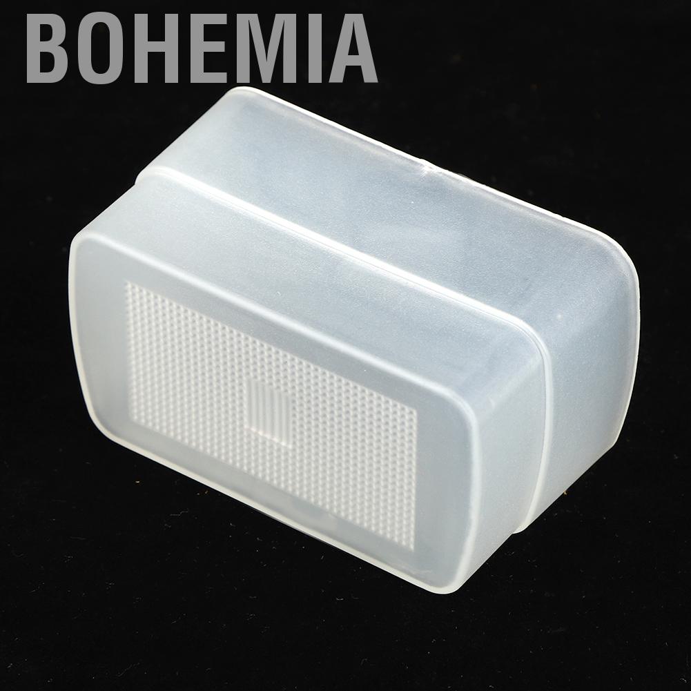 Bohemia Annjo 3Pcs Softbox Flash Bounce Diffusers Digital Camera Speedlite Fit for Canon 540EX Top White