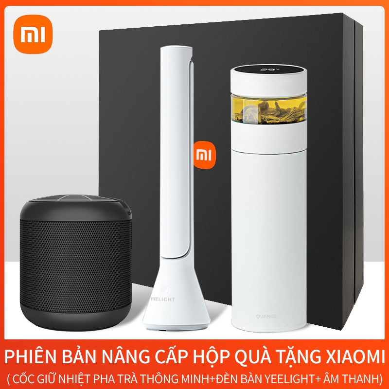 Xiaomi Mijia Giáng Sinh Hộp Quà Đèn Gấp + âm Thanh+Cốc Cách Nhiệt Gửi Cho Bạn Bè Quà Tặng Giáng Sinh Bộ đồ Mùa Hè Trà Tá