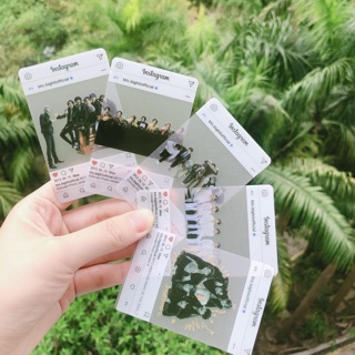 Card trong instagram BTS 8 tấm