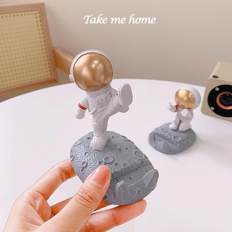 Giá Đỡ Điện Thoại Di Động Đa Năng Tượng Phi Hành Gia Sáng Tạo