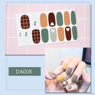 Sticker dán móng nghệ thuật chống thấm nước thời trang nữ