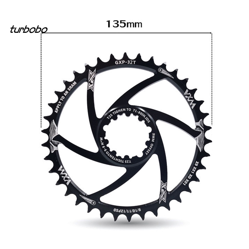 Đĩa Răng TURBOBOTH 3mm 30T 32T 34T 36T 38T 40T Độ Bền Cao Cho Xe Đạp Leo Núi