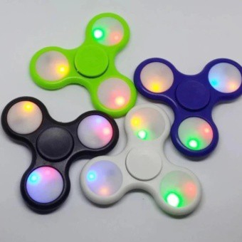 XẢ KHO - BÁN RẺ - Con Quay Trò Chơi Giảm Stress Spinner 3 Cánh Mini Có Đèn Led - BTUROFHU12