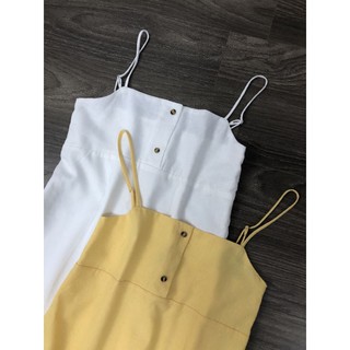 Đầm dây linen Hobbs