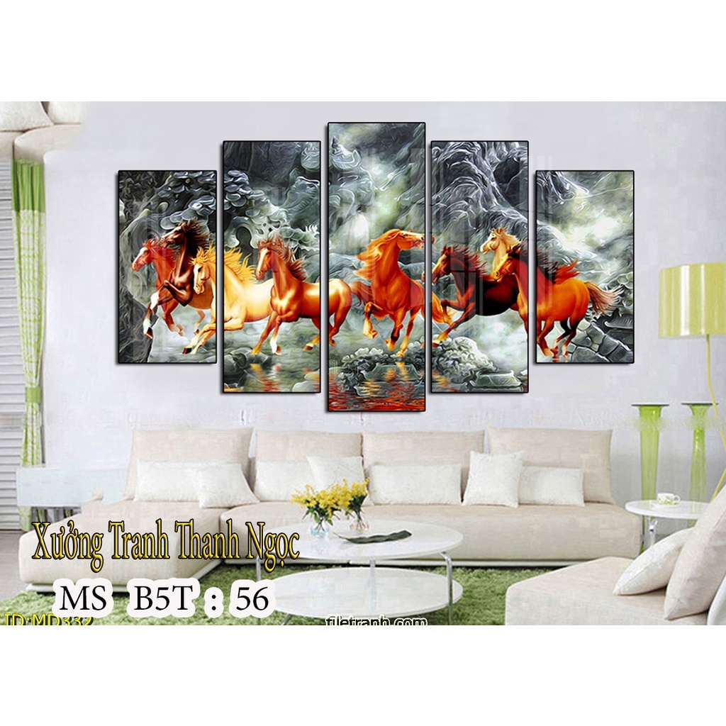 Set 5 tranh tráng gương 💥HÀNG CAO CẤP💥 tranh treo tường thiết kế sang có có thể đem làm quà tặng | BigBuy360 - bigbuy360.vn