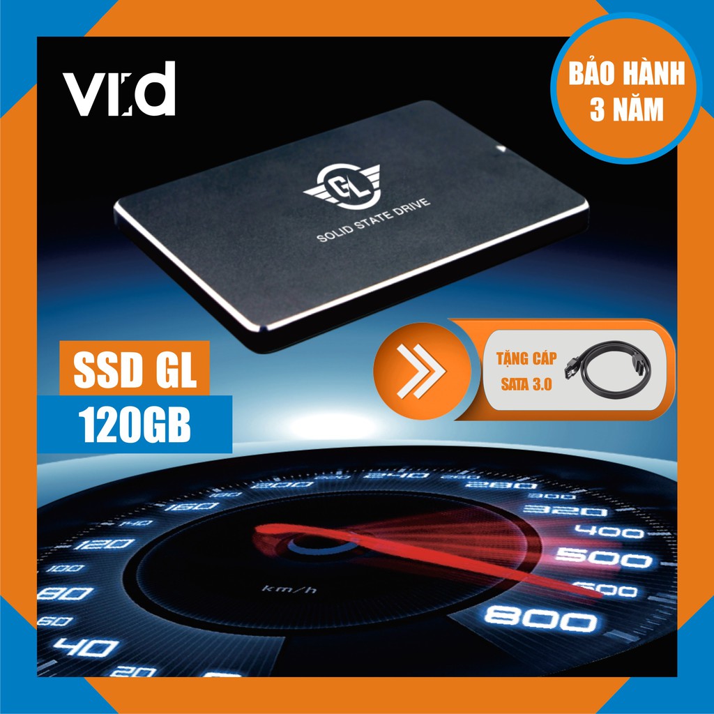 Ổ cứng SSD GL 120GB - Bảo hành chính hãng 36 tháng | BigBuy360 - bigbuy360.vn