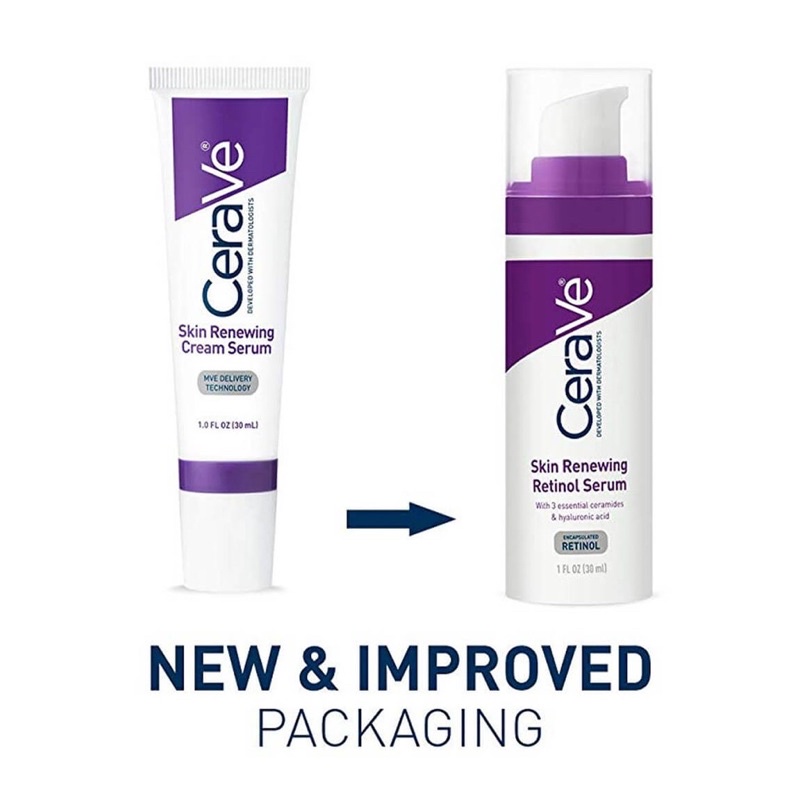 [HàngMỹ]Serum dưỡng da chống lão hóa Cerave Skin Renewing Cream Serum