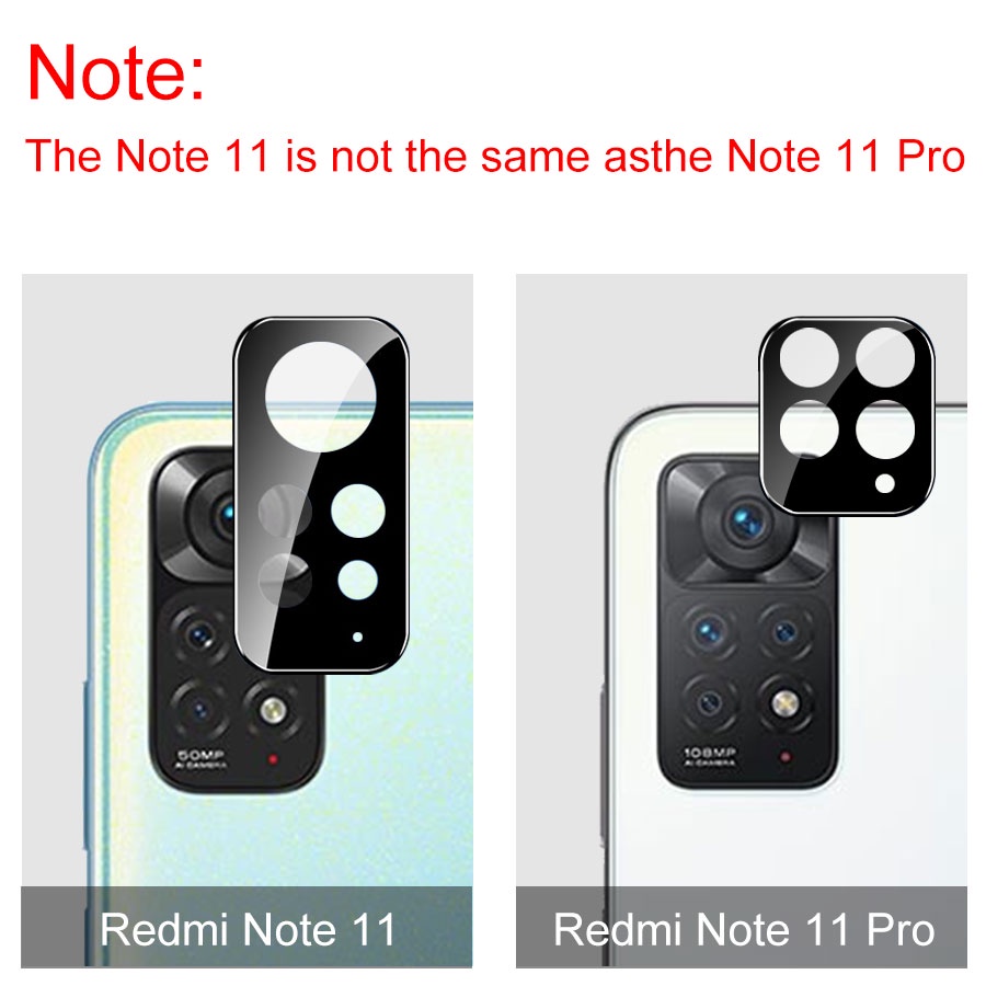Miếng Dán Cường Lực Bảo Vệ Camera Sau 3D Cho For Xiaomi Redmi Note 12 11 Pro+ Plus 12s 11S 10S 10 9 Pro 9S 9T 10A 10C 12 Pro 11 Lite 12T 11T 10T Pro Poco X5 X4 X3 NFC Pro F3 F4 M3 M4 X3 GT 5G 4G