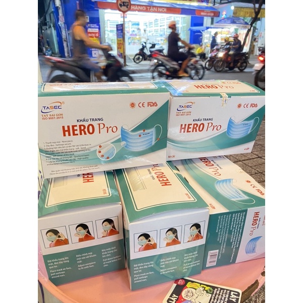 HỘP 50cái KHẨU TRANG Y TẾ TÂY SÀI GÒN .